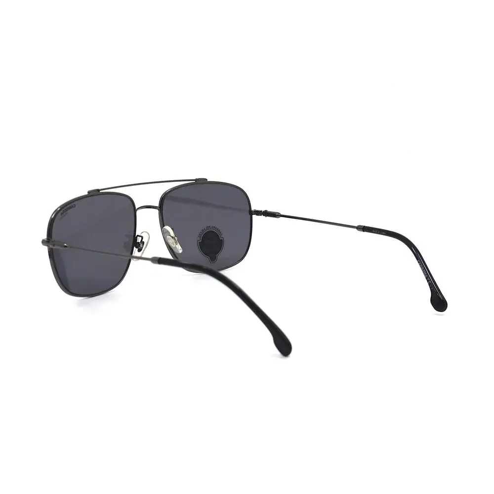 BRAND NEW CARRERA 182/F/S BLACK GREY POLARIZED AVIATOR SUNGLASSES